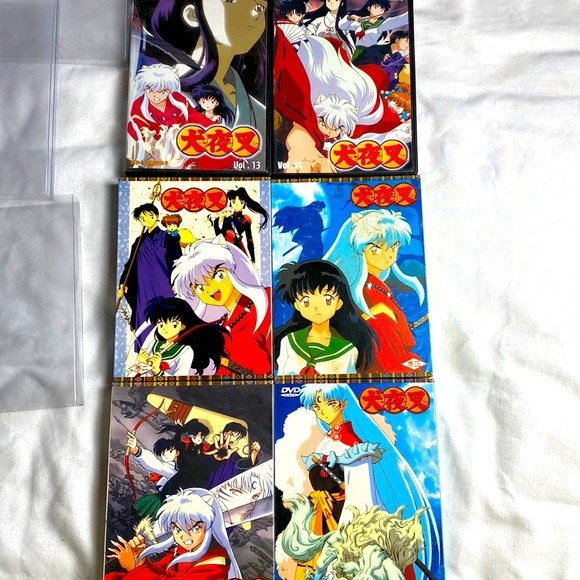 Inuyasha DVD series volume discs 1 through 14 - Picture 1 of 10